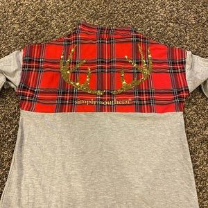 simply southern christmas quarter zip